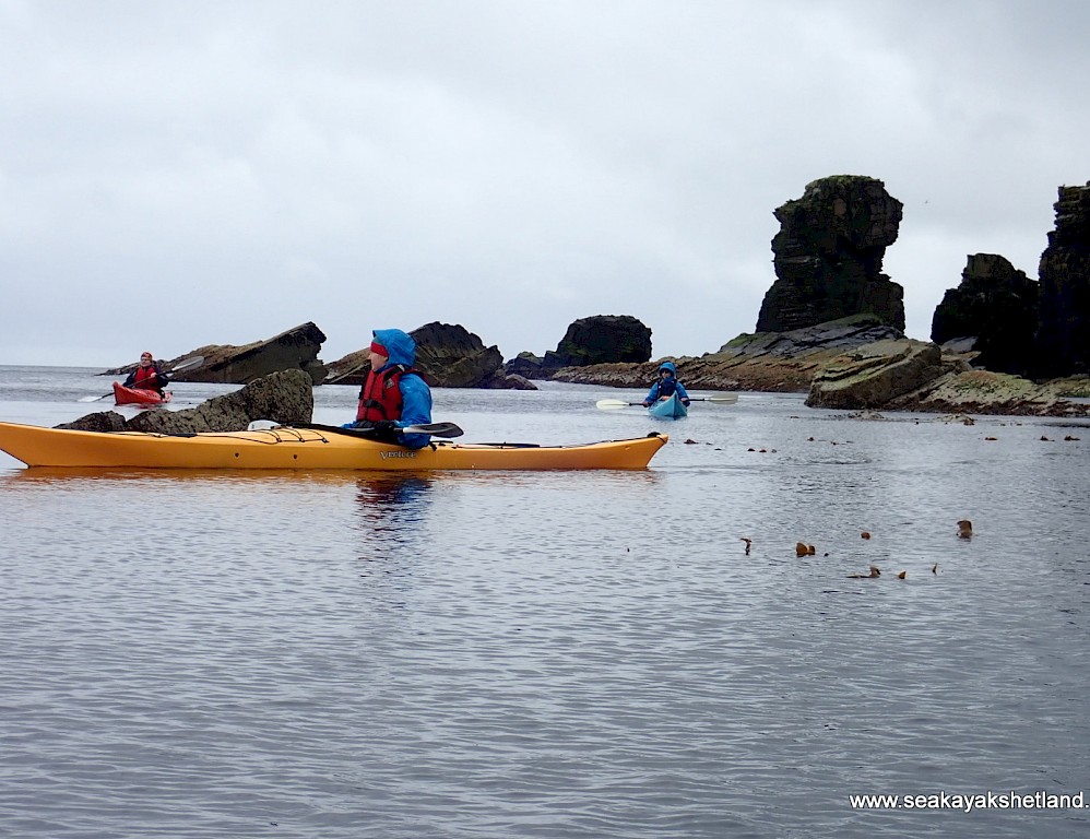 Seakayak Shetland