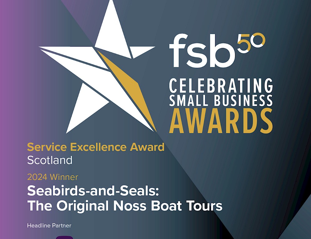 The Original Noss Boat: Seabirds and Seals EST 1992