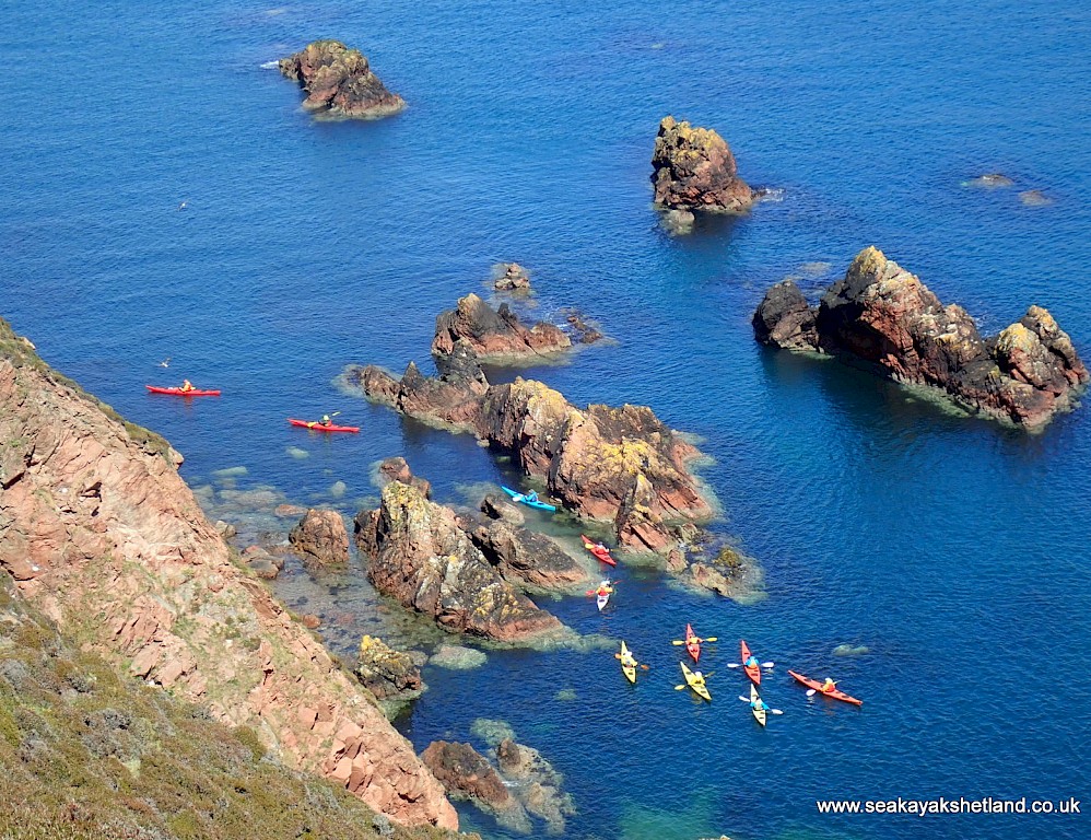 Seakayak Shetland