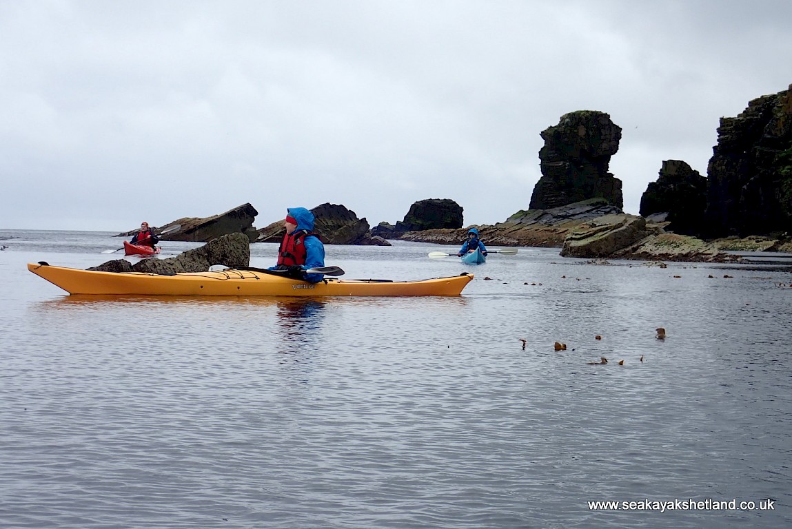 Seakayak Shetland