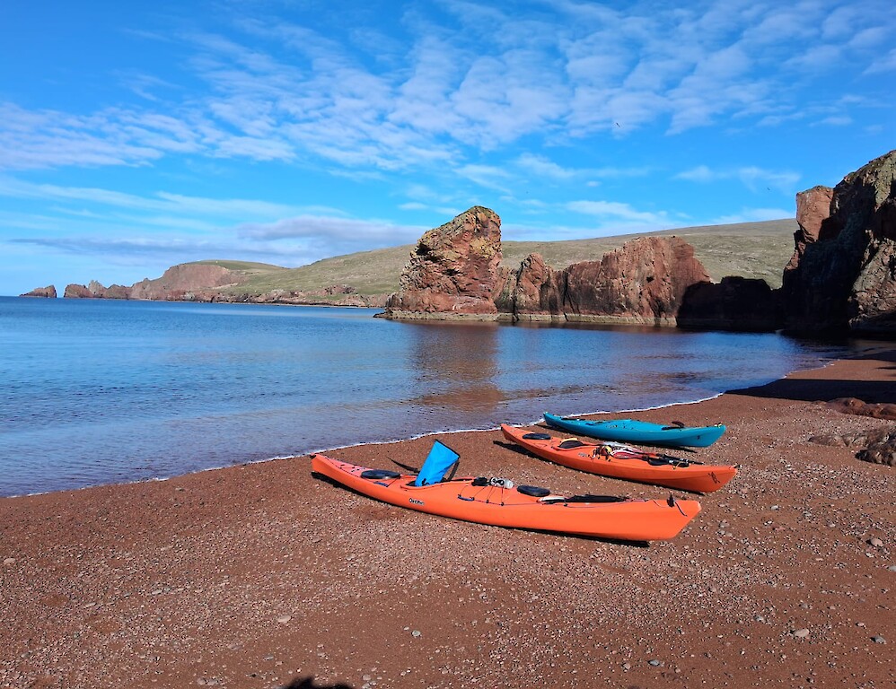 Seakayak Shetland