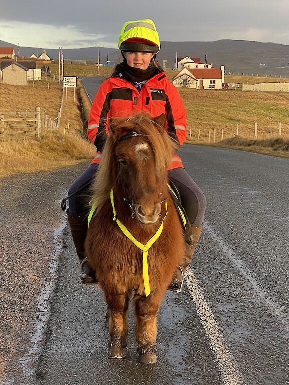 My daughter a few years ago on Icon he&rsquo;s now enjoying retirement