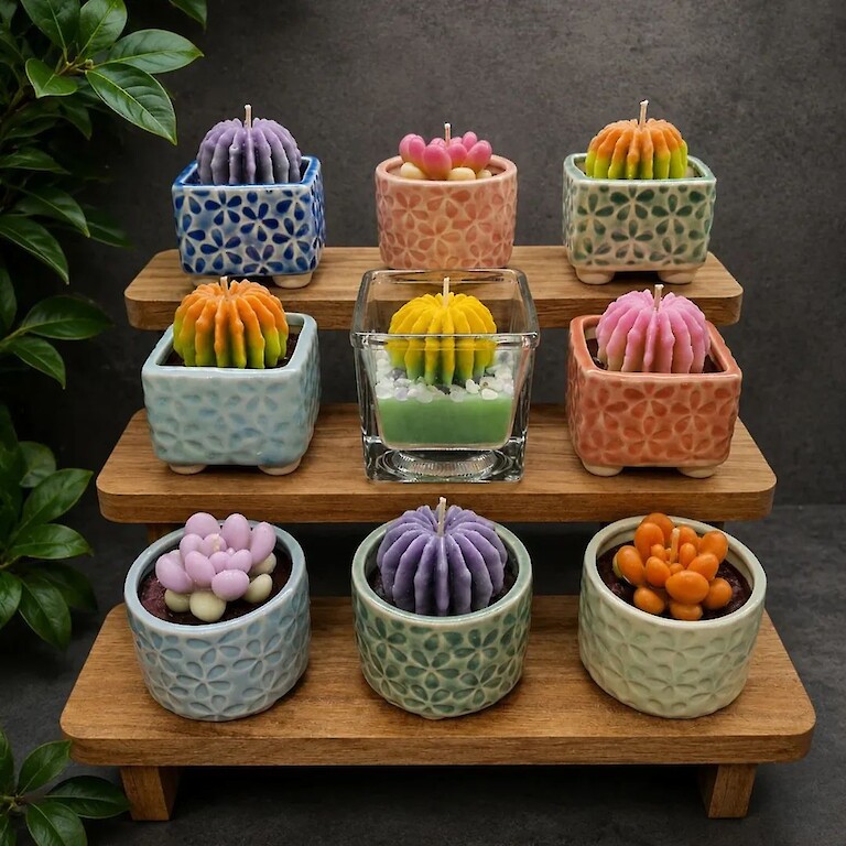 Cactus Candles